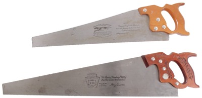 Assorted Makers: Two Extra Clean Hand Saws