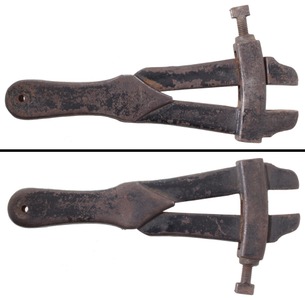 Unmarked: Early Cast Iron Nut Wrench