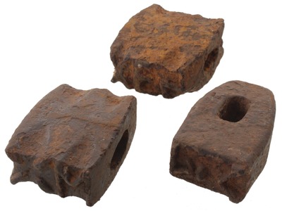 Assorted Makers: Three Early Log Marking Hammers