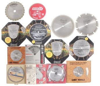 Assorted Makers: Lot Of Asst. Unused Circular Saw Blades