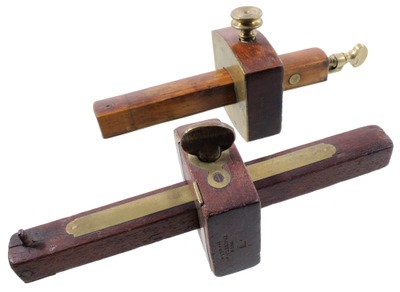 F. Curtis, Stockbridge, Massachusetts: Study Pair Of Marking Gauges