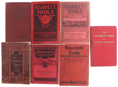 L.S. Starrett Company, Athol, Massachusetts: Five General Line Catalogues