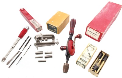 Assorted Makers: Four Original Box Woodworking Tools