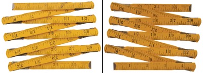 Stanley Rule & Level, No. 343: Victor Zig Zag Folding Rule