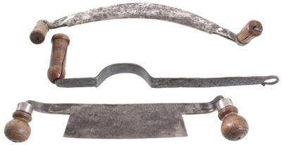 Assorted Makers: Three Interesting Early Draw Knives
