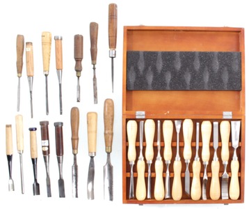 Assorted Makers: Lot Of Asst. Gougesnd Carving Tools