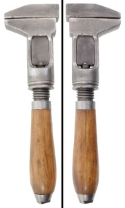 Sargent & Company (Unmarked): Bornstein's Patent Screw Adj. Nut Wrench