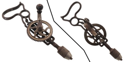 Stanley Rule & Level, No. 610: Cast Iron Frame Hand Drill