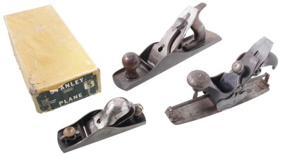 Stanley Rule & Level: Three Clean & Usable Woodworking Planes
