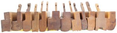 Assorted Makers: Lot Of Asst. H/R Molding Planes