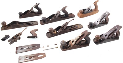 Assorted Makers: Lot Of |id Bench Woodworking Planes