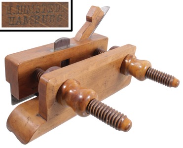 H. Himstedt, Hamburg, Germany: Classic European Screw Arm Plow Plane
