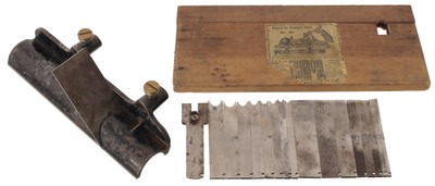 Stanley Rule & Level: Full Set Of Orig. Cutting Irons