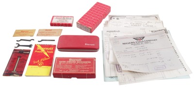 Assorted Makers: Lot Of Tool Related Ephemera Items