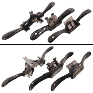 Stanley Rule & Level: Three Extra Clean Spoke Shaves