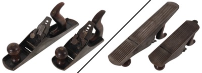 Stanley Rule & Level: Two "stanley " Bench Woodworking Planes