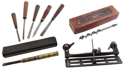 Assorted Makers: Lot Of Clean & Usabl Woodworking Tools