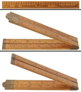 H. Chapin, U. S. Standard, No. 12: Promotional 2 Foot 4-Fold Folding Rule