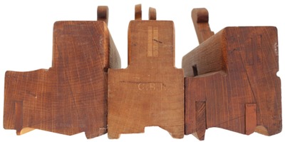 Assorted Makers: Three Wide Complex Molding Planes