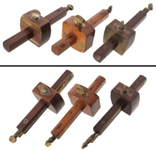 Assorted Makers: Three Exotic Wood Marking Gauge