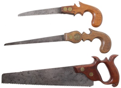 Assorted Makers: Three Interesting Early Hand Saw