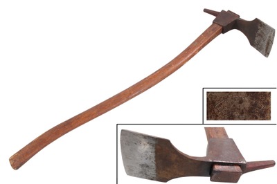 L. & I.J. White, Buffalo, New York: 4 1/2" Polled Carpenter's Adze