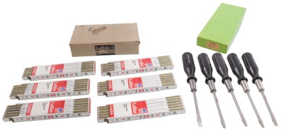 Assorted Makers: Two Full Boxes Of Woodworking Tools