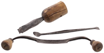 Unmarked: Three File Forged Hand Tools