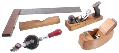 Assorted Makers: Lot Of Clean & Usabl Woodworking Tools