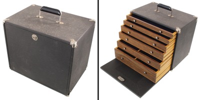 Unmarked: Extra Clean Leather Cove4red Tool Chest
