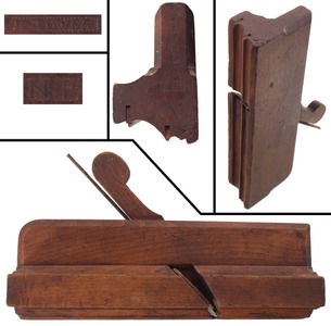 John Tower, Rutland, Massachusetts: Extra Complex Molding Plane