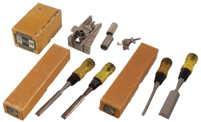 Stanley Rule & Level: Three Original Box Woodworking Tools