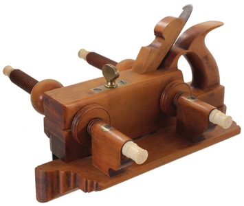Casey, Kitchell & Company (Unmarked): Handled Boxwood Plow Plane