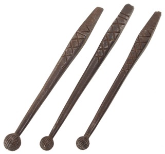 Unmarked: Stepped Set Of Three Gunsmiths "Cherries"