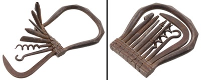 Unmarked: Early "Bow" Type Horseman's Corkscrew