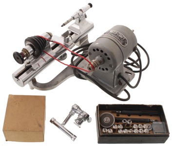 C. & E. Marshall Company, Chicago, Illinois: Classic Watch Maker's Lathe