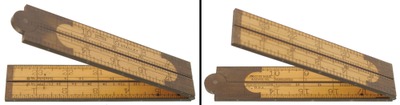 Stanley Rule & Level, No. 78 1/2: Two Foot, Four-Fold Folding Rule