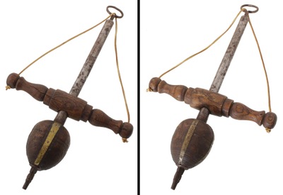 Unmarked: Early Wood, Iron & Brass Pump Drill