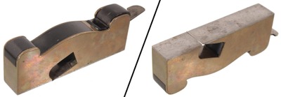 Unmarked: Ebony Infill Brass Body Shoulder Plane