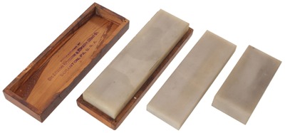 Unmarked: Three Hard Arkansas Oilstones