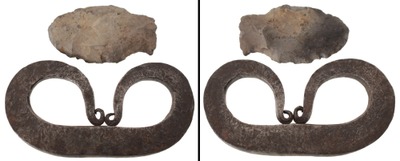 Unmarked: Early Curled Grip "Fire Steel"