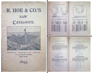 R. Hoe & Co, New York, New York, No. CO1893: General Line Catalogue