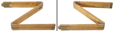 STANLEY (Unmarked), No. 58: Two Foot, Six Fold Folding Rule