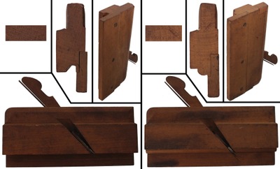 Edward Carter, Troy, New York: Pair Of Integral Fen Tbl. Jt. Molding Pla