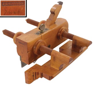 J. & L. Denison, Saybrook, Connecticut: Unhandled B'wood Plow Plane