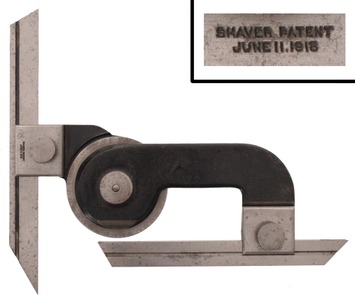 Union Tool Company, Orange, Massachusetts, No. 610: Shaver's Patent Comb Bevel & Protractor