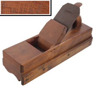 J.W. Farr & Company, New York, New York: Handle Ogee Crown Molding Plane