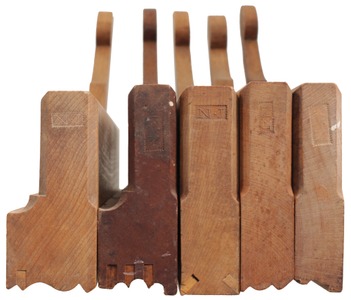 J., N.: Five 18th Century Molding Plane