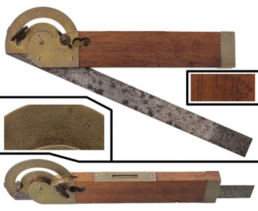 Disston & Morss, Philadelphia, Pennsylvania: Fisher Patent Bevel