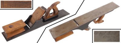 C.S. Irwin, Pittsburgh, Pennsylvania: Artfully Cast Early Jointer  Plane